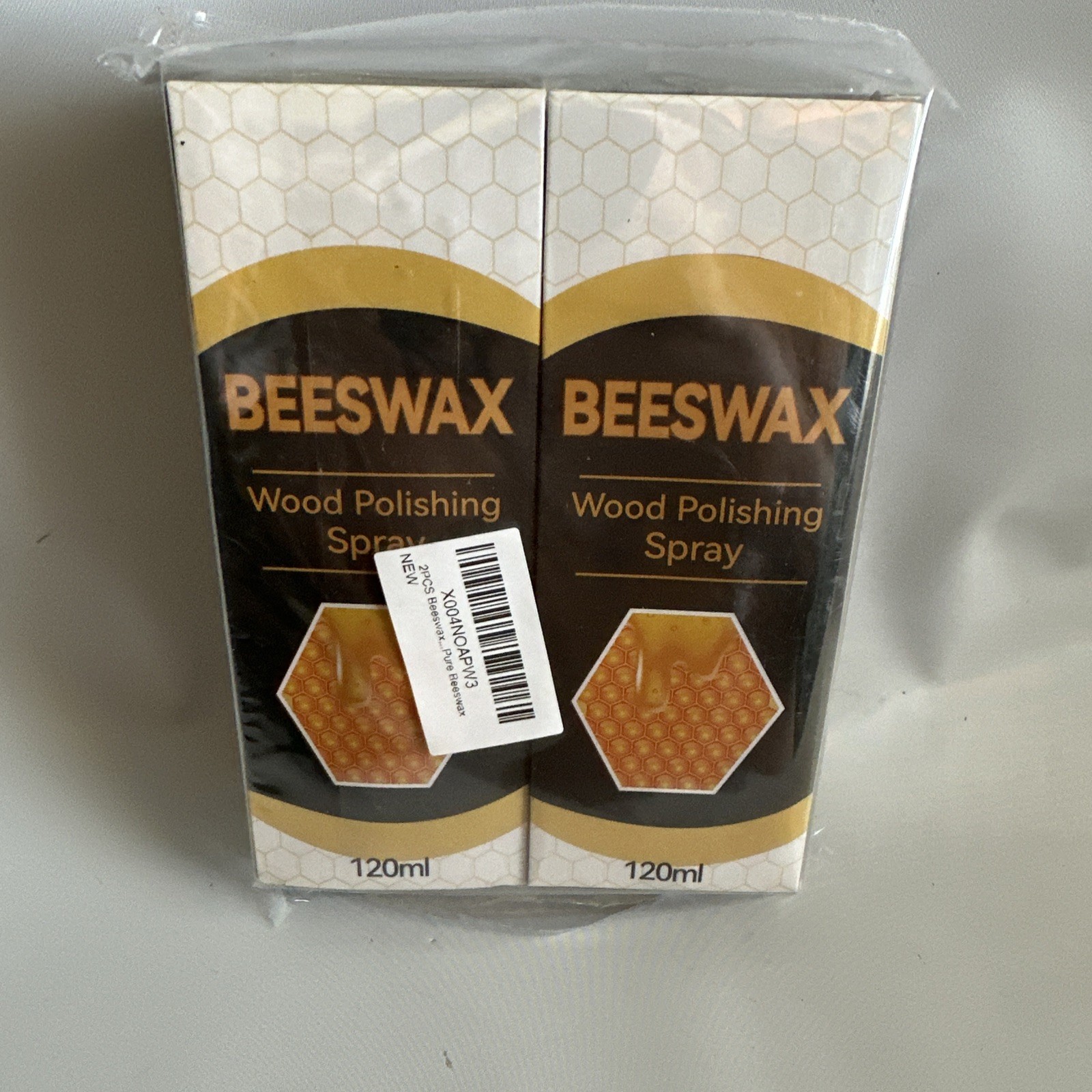 Beeswax Wood Polishing Spray Restorer 120ml Expire March 2028 New Sealed