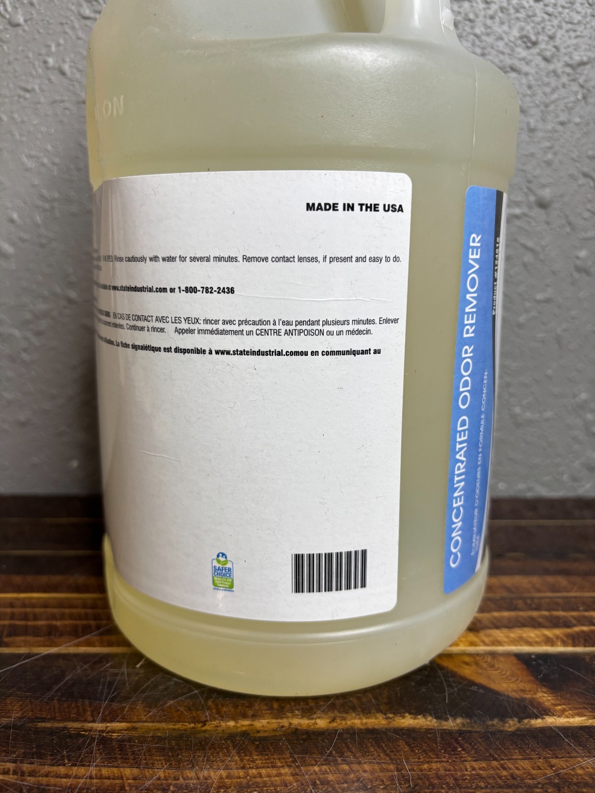 State Ecolution Odor Concentrated Remover Crisp Linen 1 Gallon