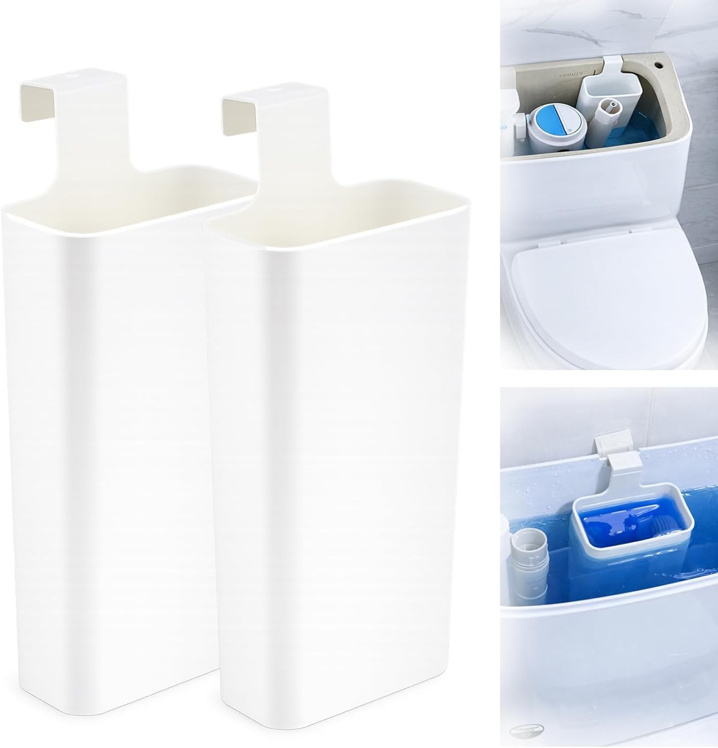 Toilet Deodorizer Hanger, Tank Tablet Holder Compatible with clorox toilet bo…