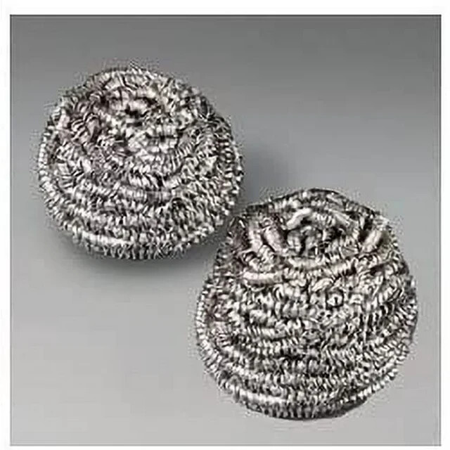 Scotch Brite Stainless Steel Scrubbing 2 Pads 4 Pack