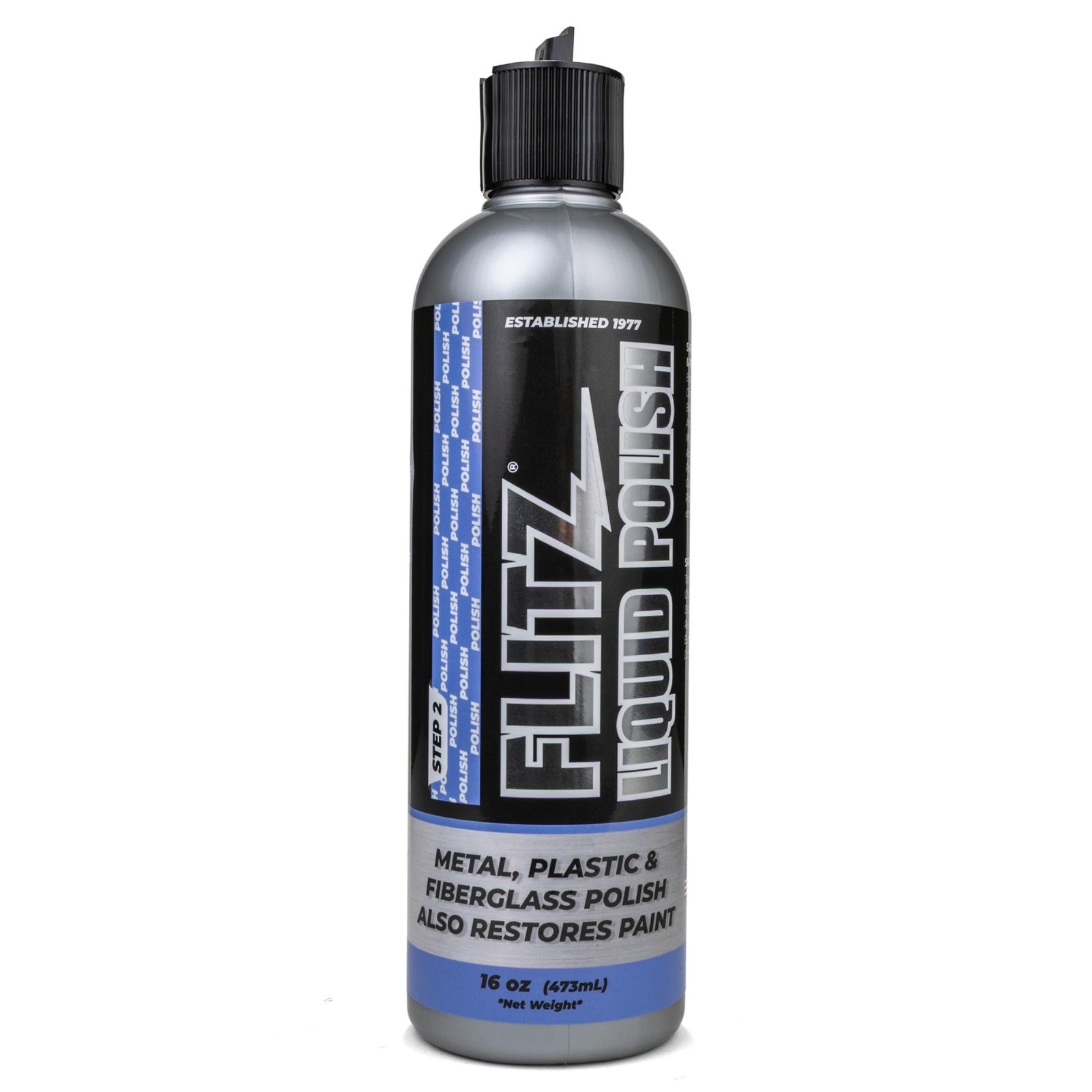 Multi-Purpose Metal Polish Liquid 16oz – Tarnish Remover for Aluminum, Chrome, B