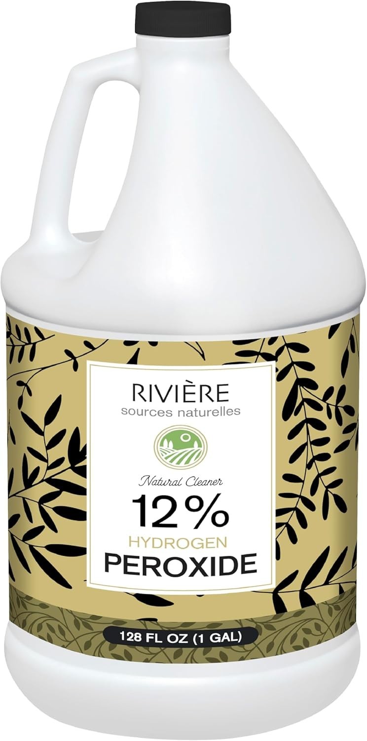 Rivière 12% Hydrogen Peroxide – 4 Gallons
