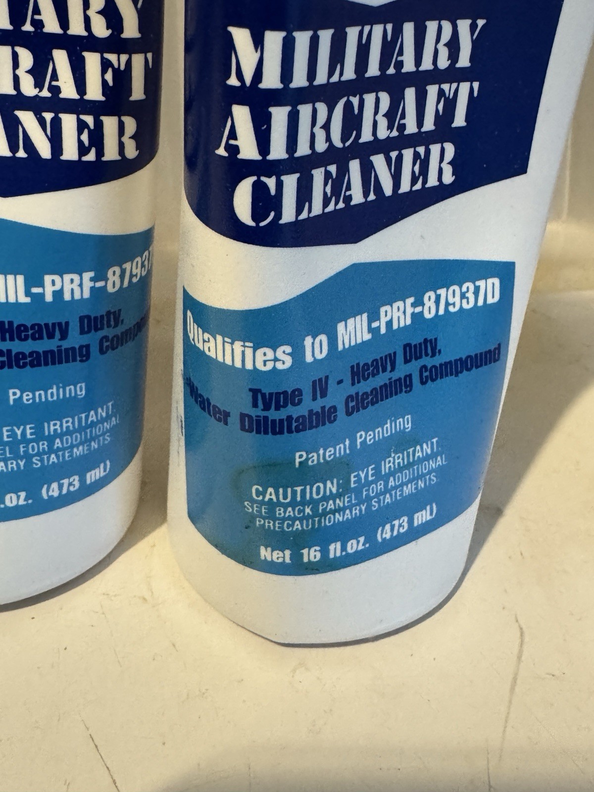 Six Bottles Of AV-8 Aircraft Cleaner, 16 Oz. Type IV Impossible To Find