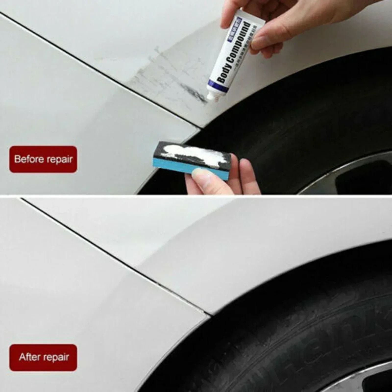 1set Car Scratch Remover Paint Care Tools Auto Repair Polishing Auto Body