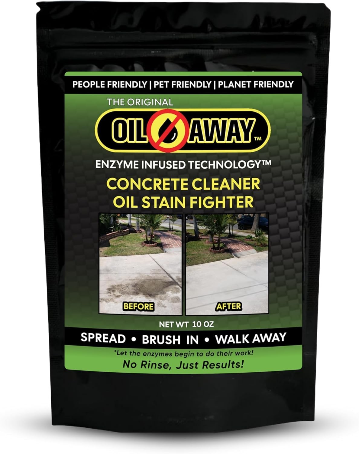 Oil Stain Fighter 10oz Driveway Size | for Embedded, Dry Oil Stains | No Rins…
