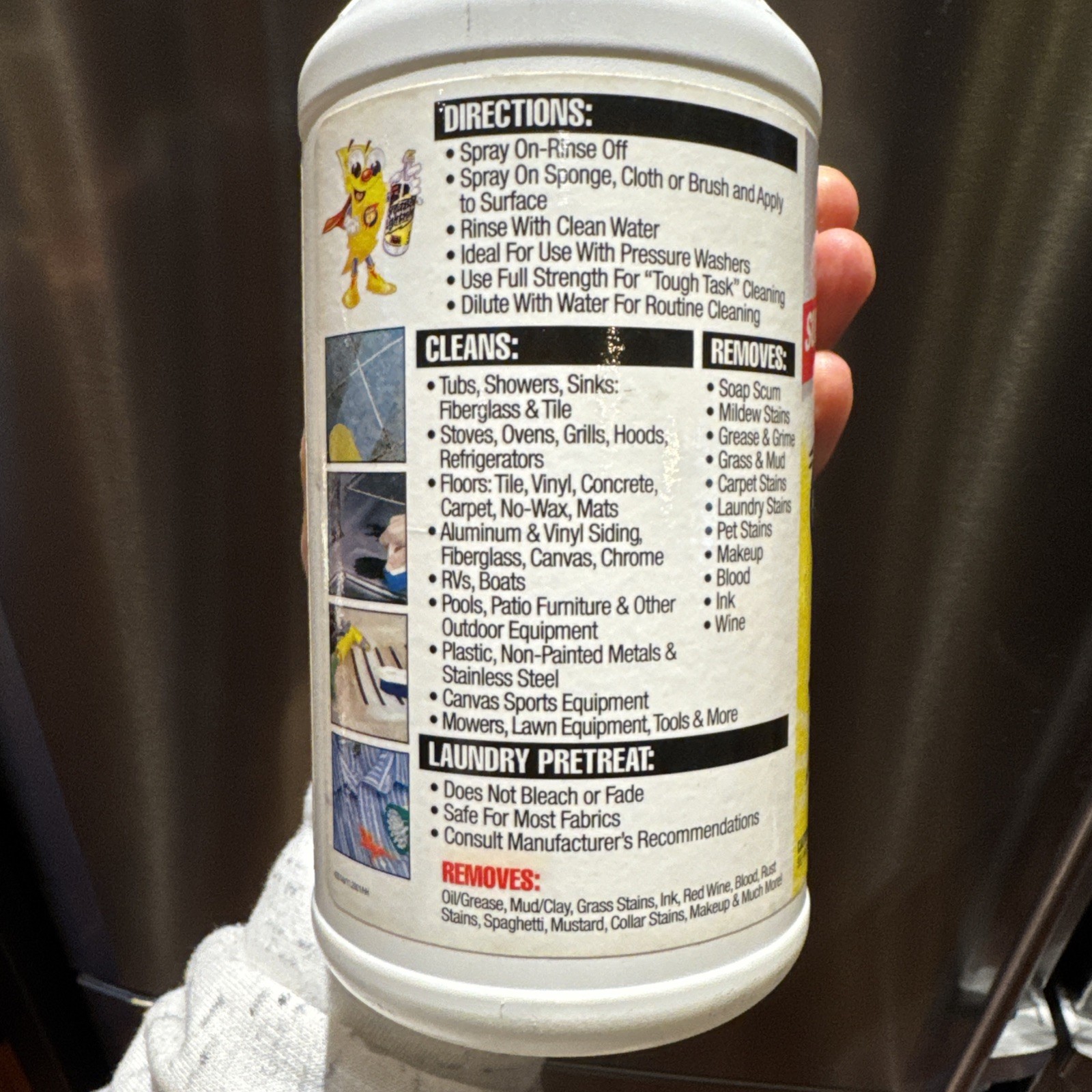 Original Greased Lightning Super Strength Multi-Purpose Cleaner Degreaser 32 oz