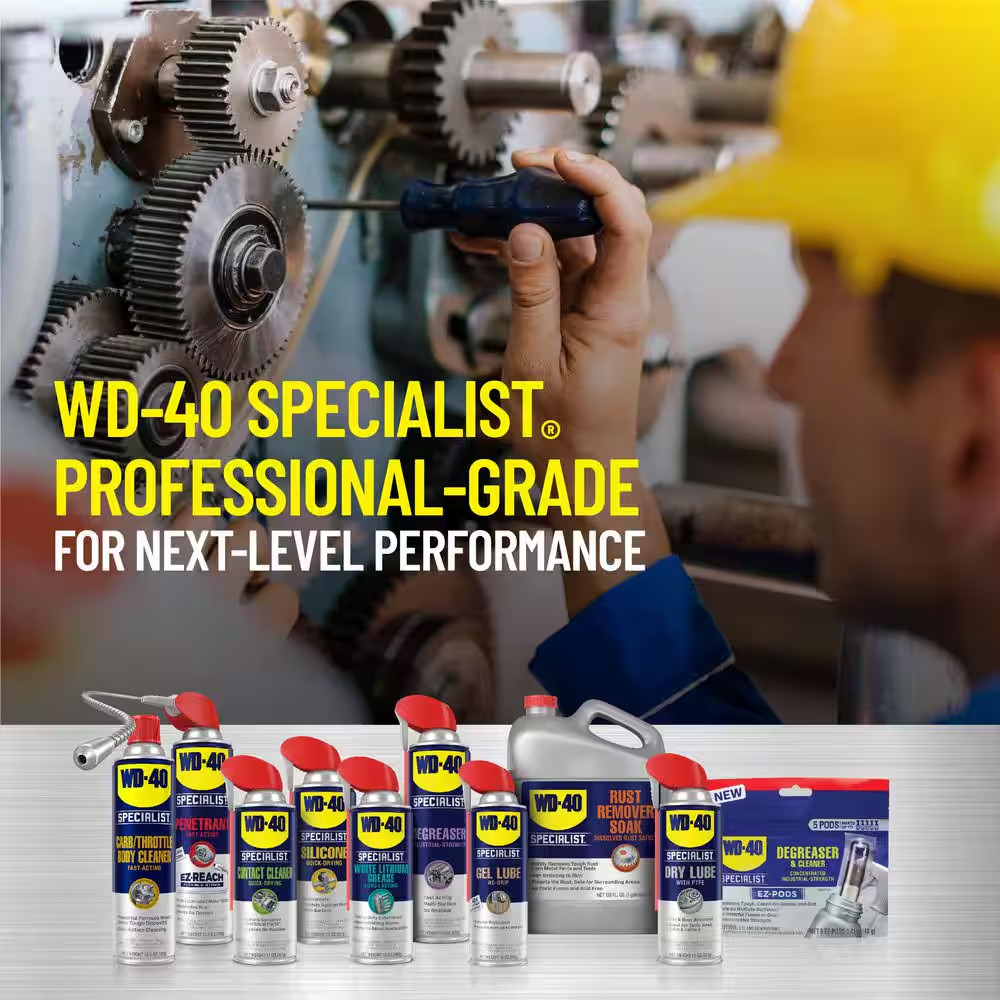 15 Oz. Degreaser, Industrial-Strength Fast Acting Formula with Smart Straw