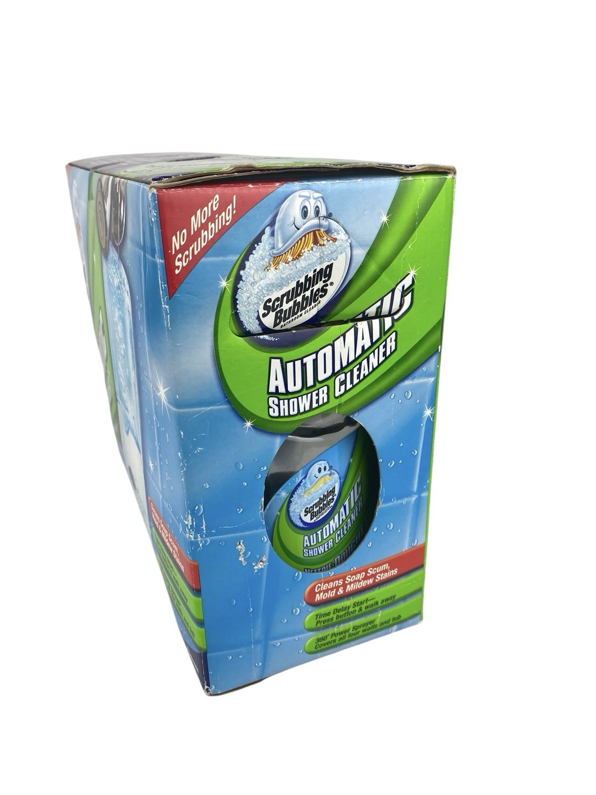 Scrubbing Bubbles Automatic Shower Cleaner Sprayer Kit 2 Refill Bottles READ
