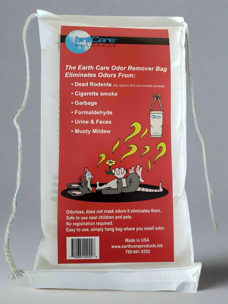 Odor Remover Bag – Removes Unwanted Foul Odors – 19 oz Bag by Earth Care