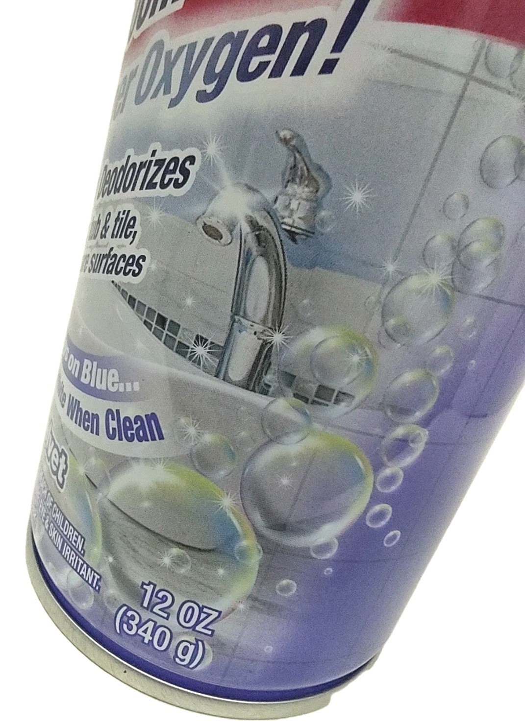 ( LOT 4 ) Scrub Free BATHROOM CLEANER w/ Super Oxygen 12 oz Each