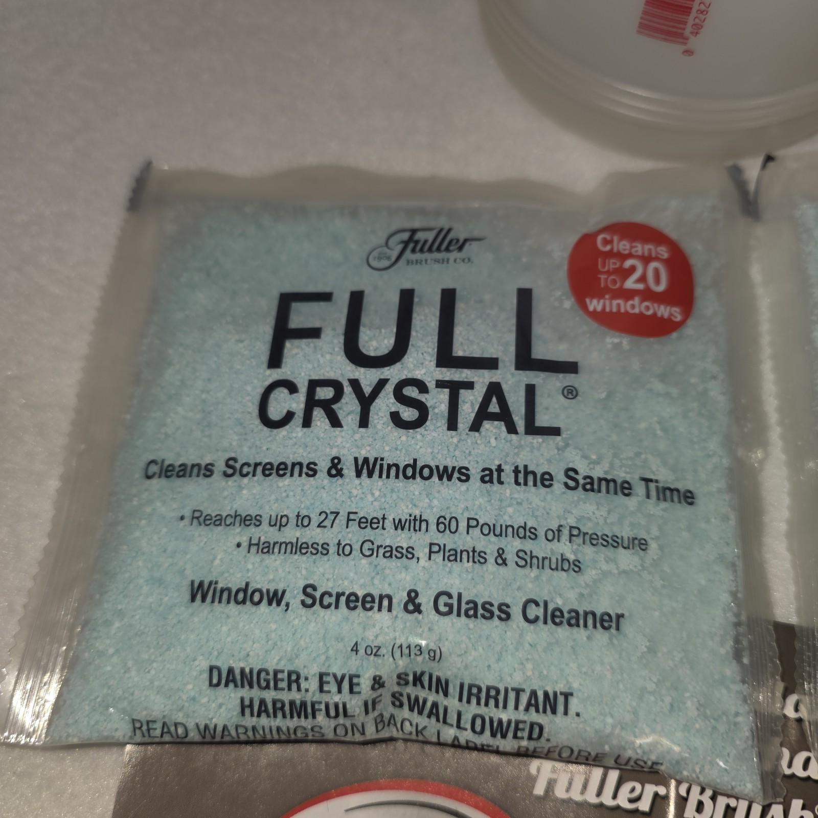 Fuller Brush Company Full Crystal Window And Glass Cleaner Refill 2 Pouches