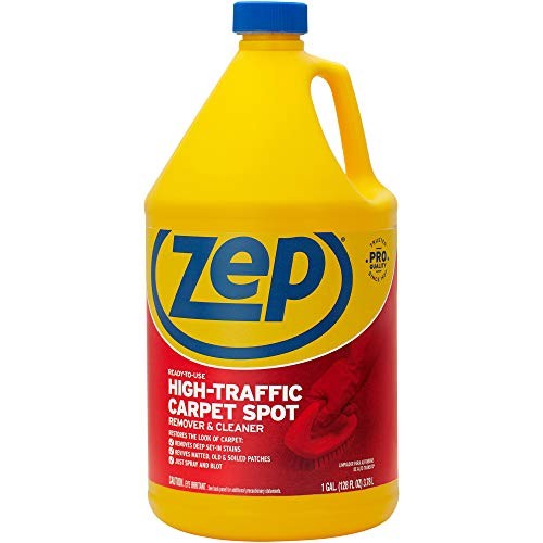 Zep High-Traffic Carpet Spot Remover & Cleaner 1 Count (Pack of 4)