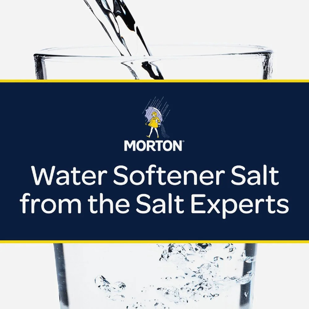 Morton Clean Protect Water Softener Salt Pellets 40lb