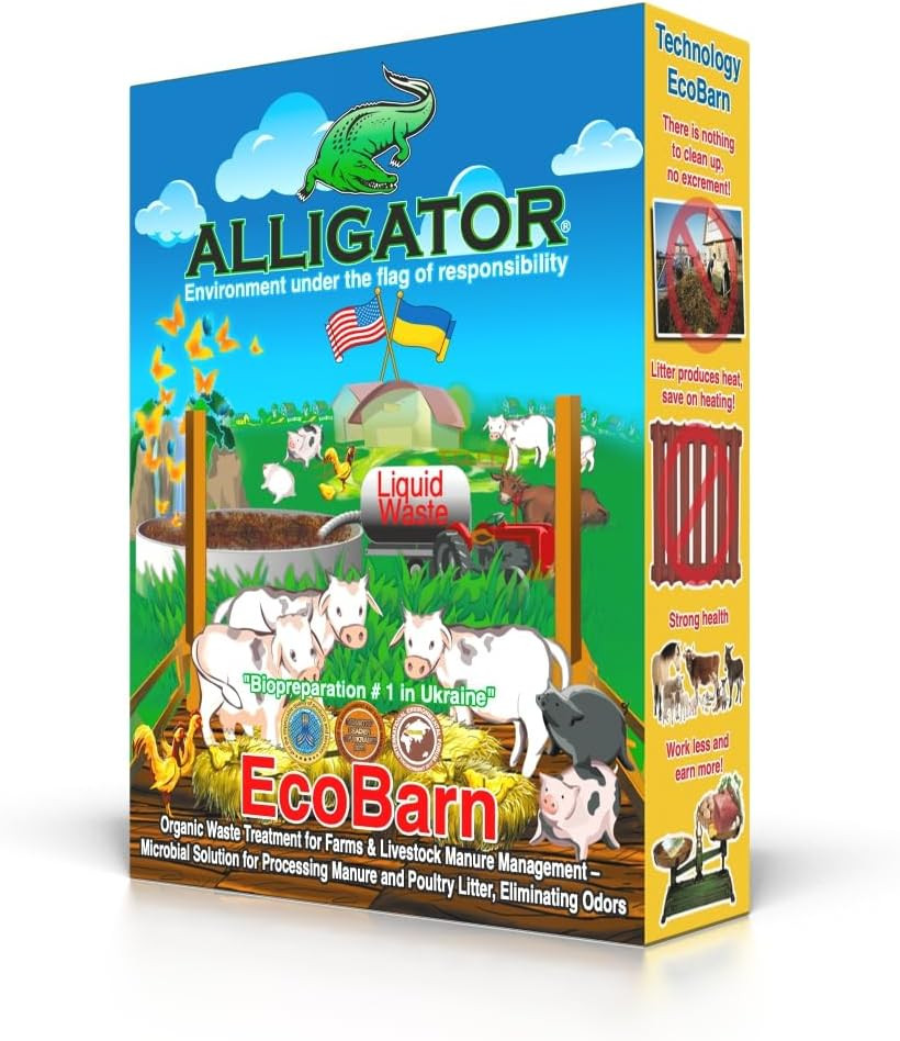 Alligator Organic Waste Treatment for Farms & Livestock Manure Management