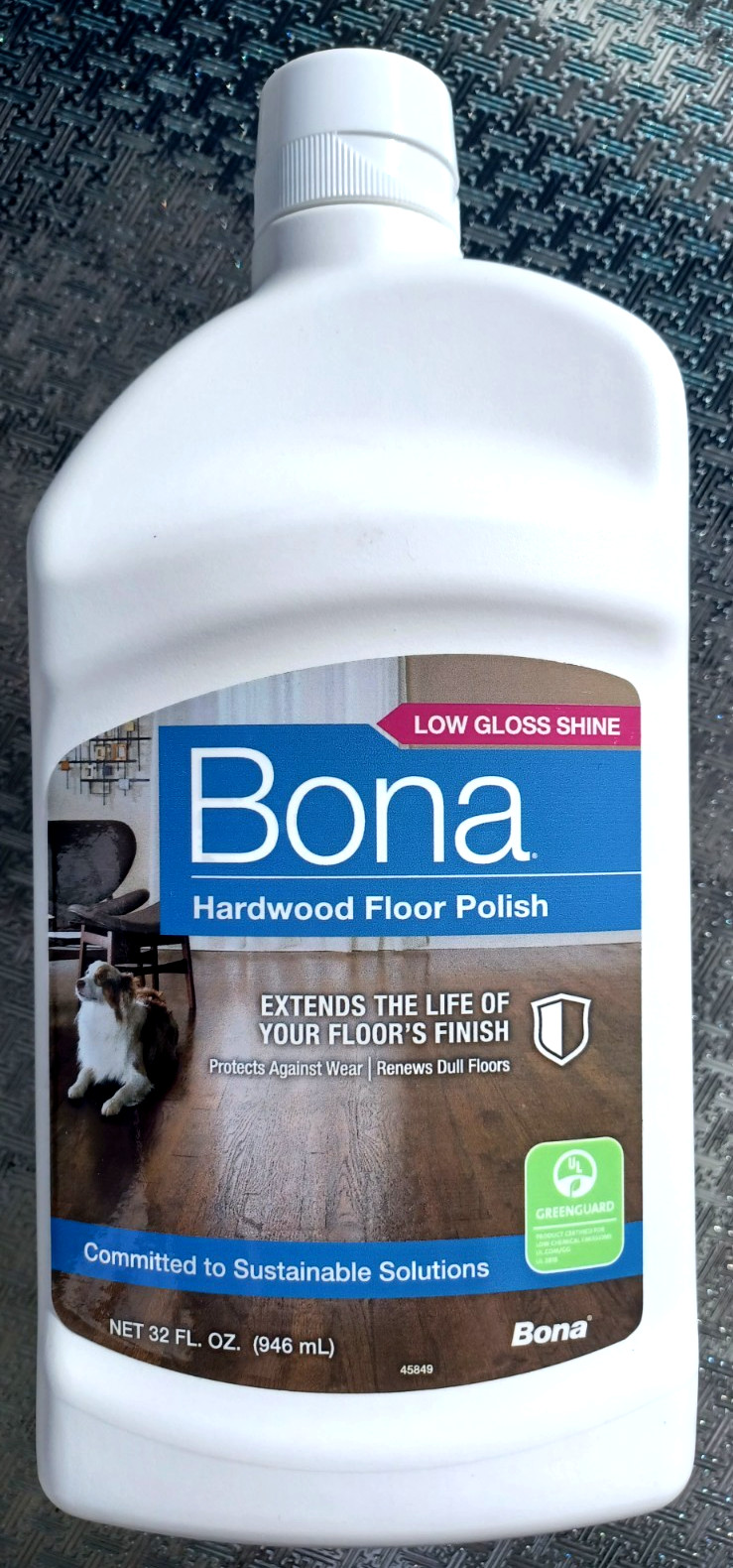 2 PACK Bona Low Gloss Floor Polish Low Gloss Shine, 32 oz each (BRAND NEW)