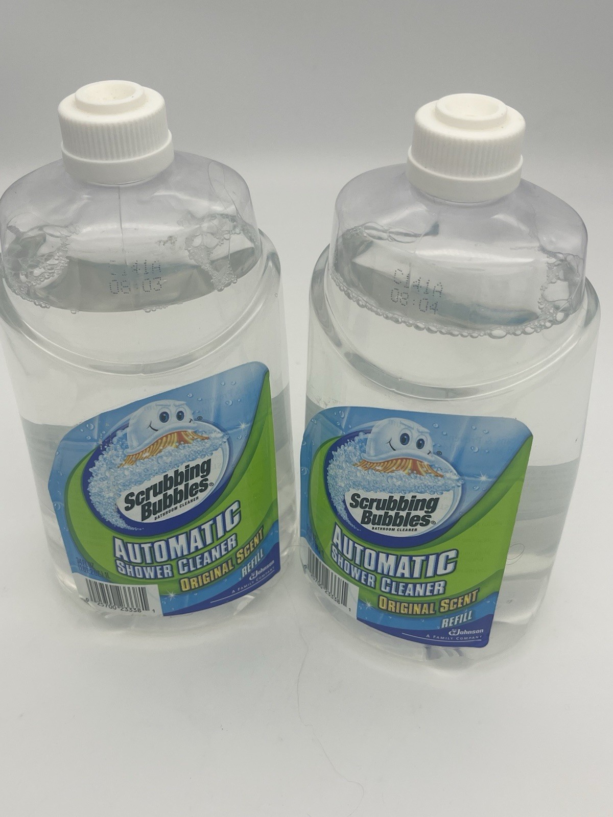 Scrubbing Bubbles Automatic Shower Cleaner Original Scent 34 fl oz Lot of 2