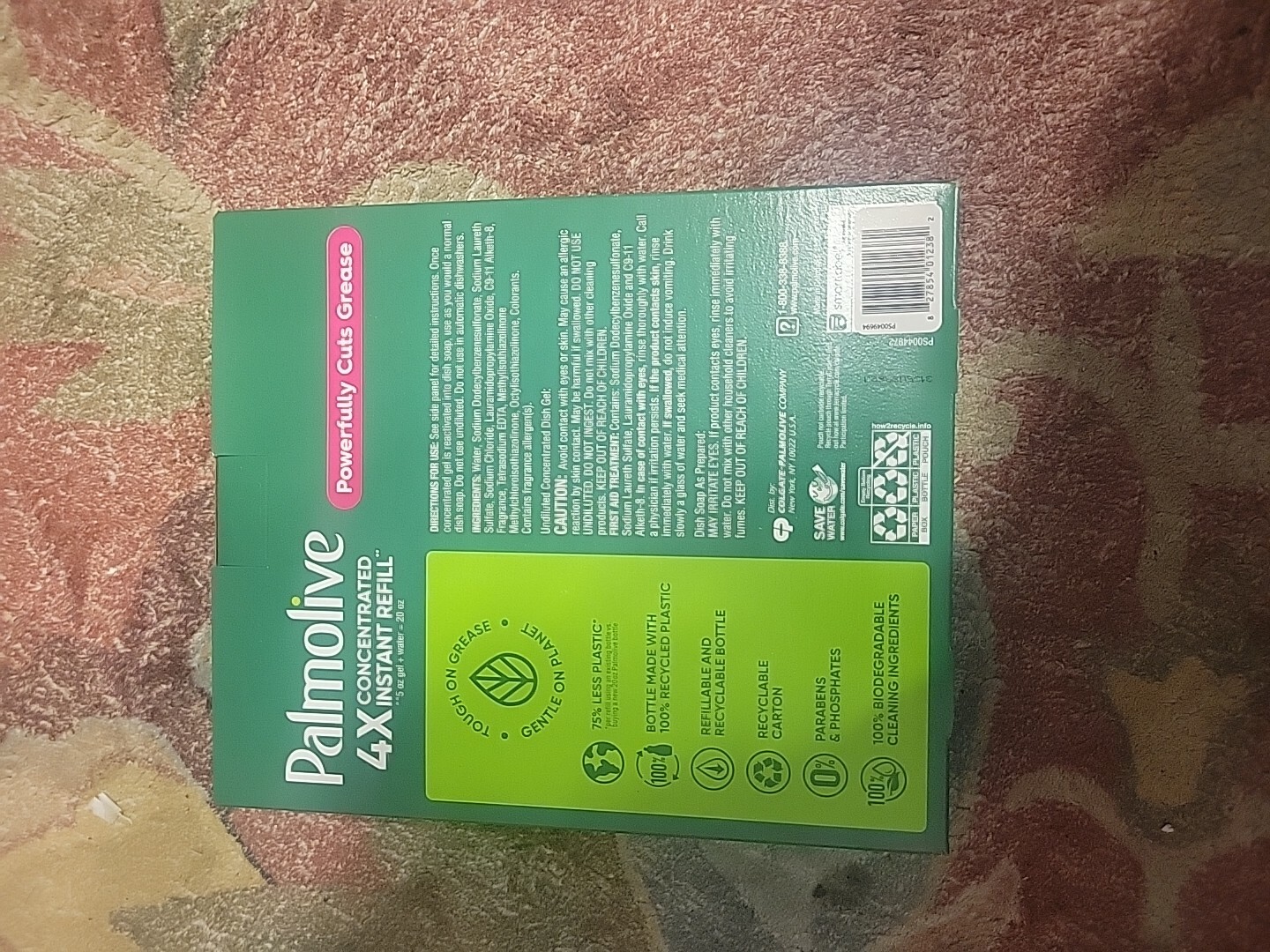 Palmolive 4X Concentrated Instant Refill Starter Kit, Fresh Citrus Dish Soap