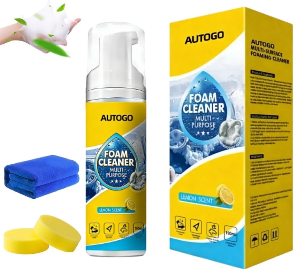 Foam Cleaner All Purpose, 4-in-1 Multi-Enzyme Cleaner 1/2/3 Set CW