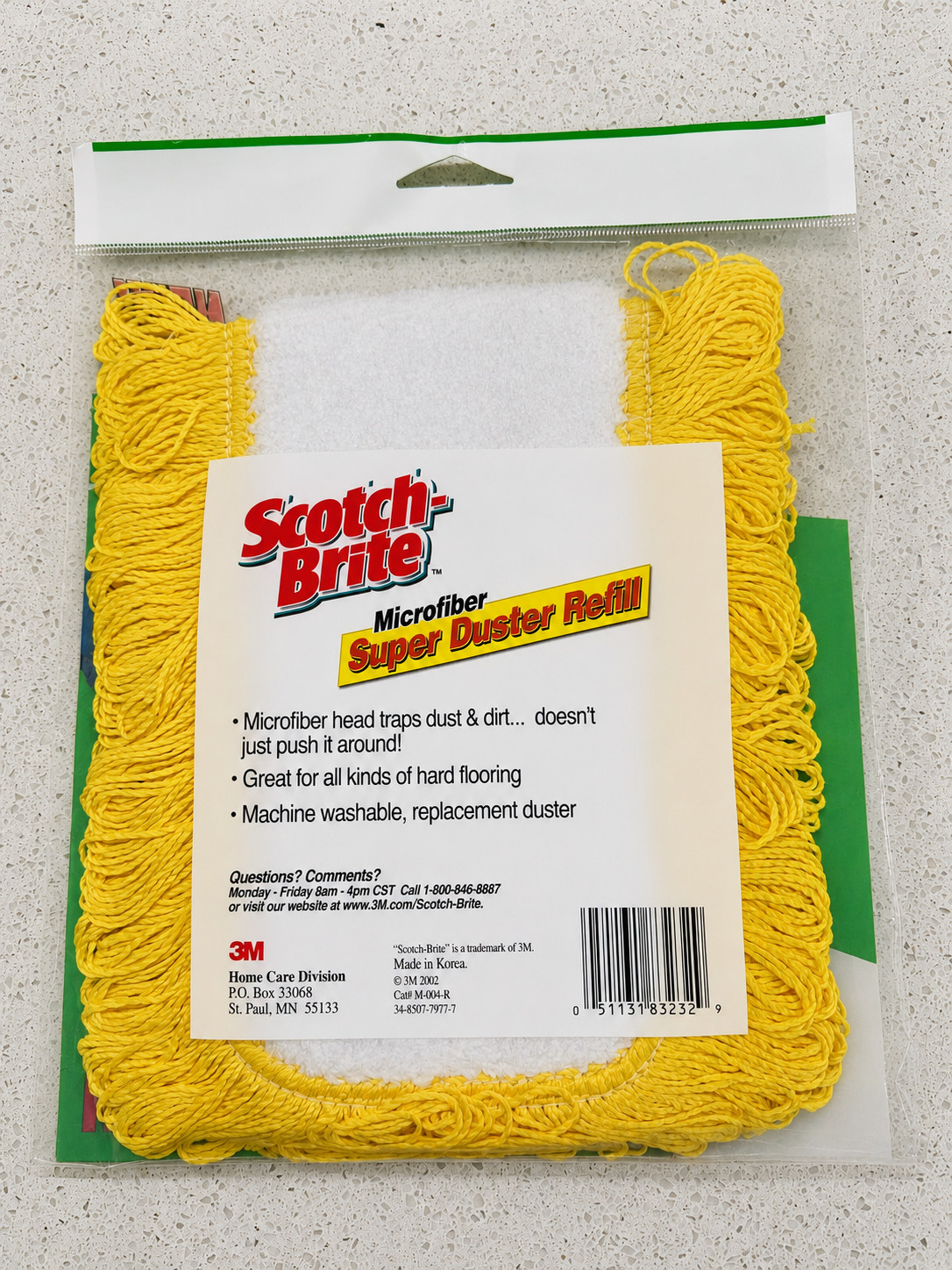 3M Scotch-Brite Microfiber Super Duster Refill M-004-R New, Sealed