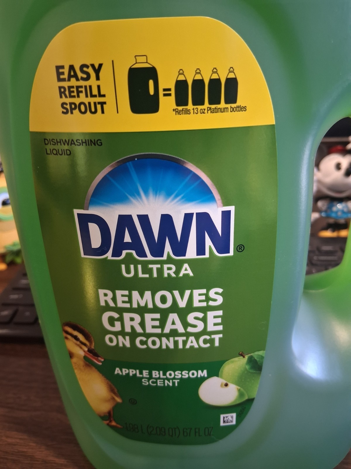 DAWN DISH SOAP APPLE SCENT GREEN 90 oz HAND ULTRA LIQUID DISHWASHING SOAP