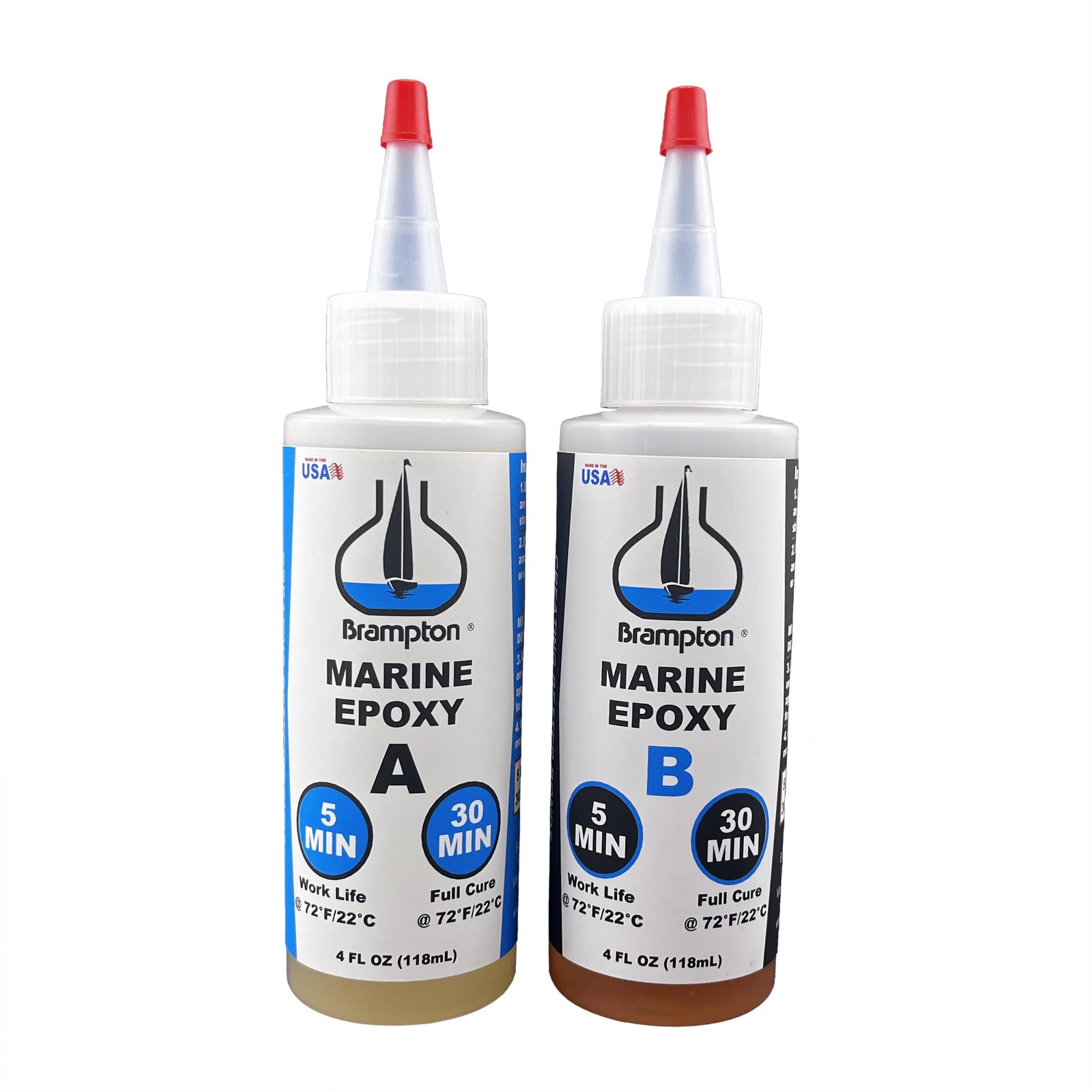 Brampton Marine Epoxy Strong Bonding for Boat Repair – Bonds in 30 Minutes Wa…
