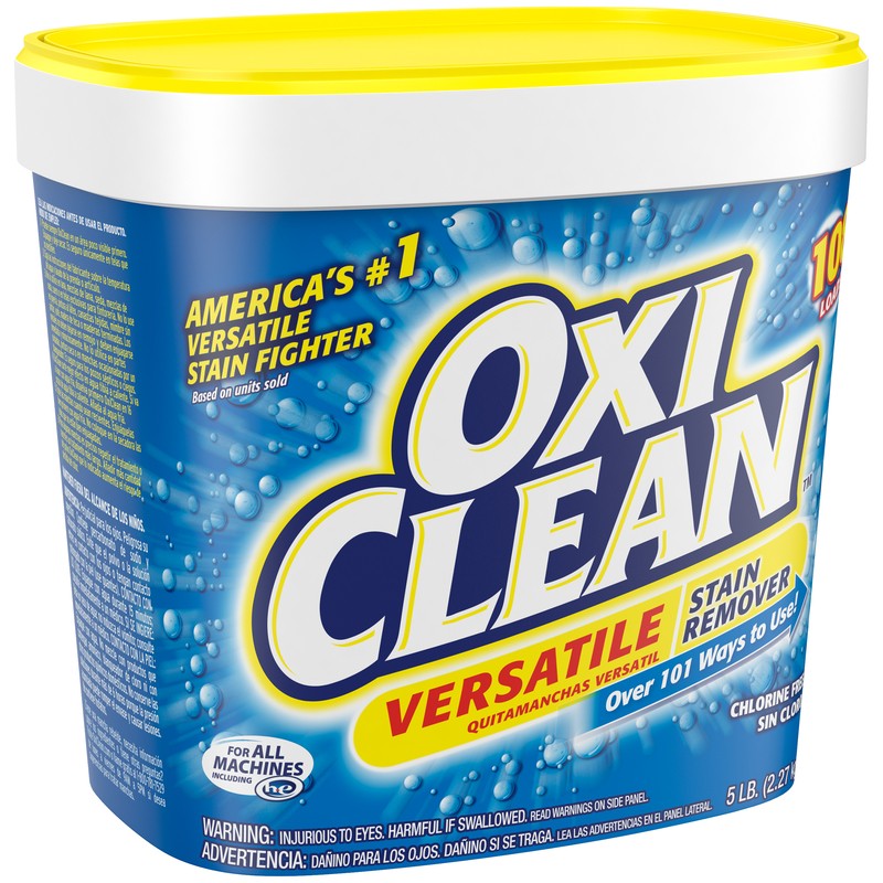 OxiClean 51650 Off-White Versatile Stain Remover Powder 5 lbs. (Pack of 4)