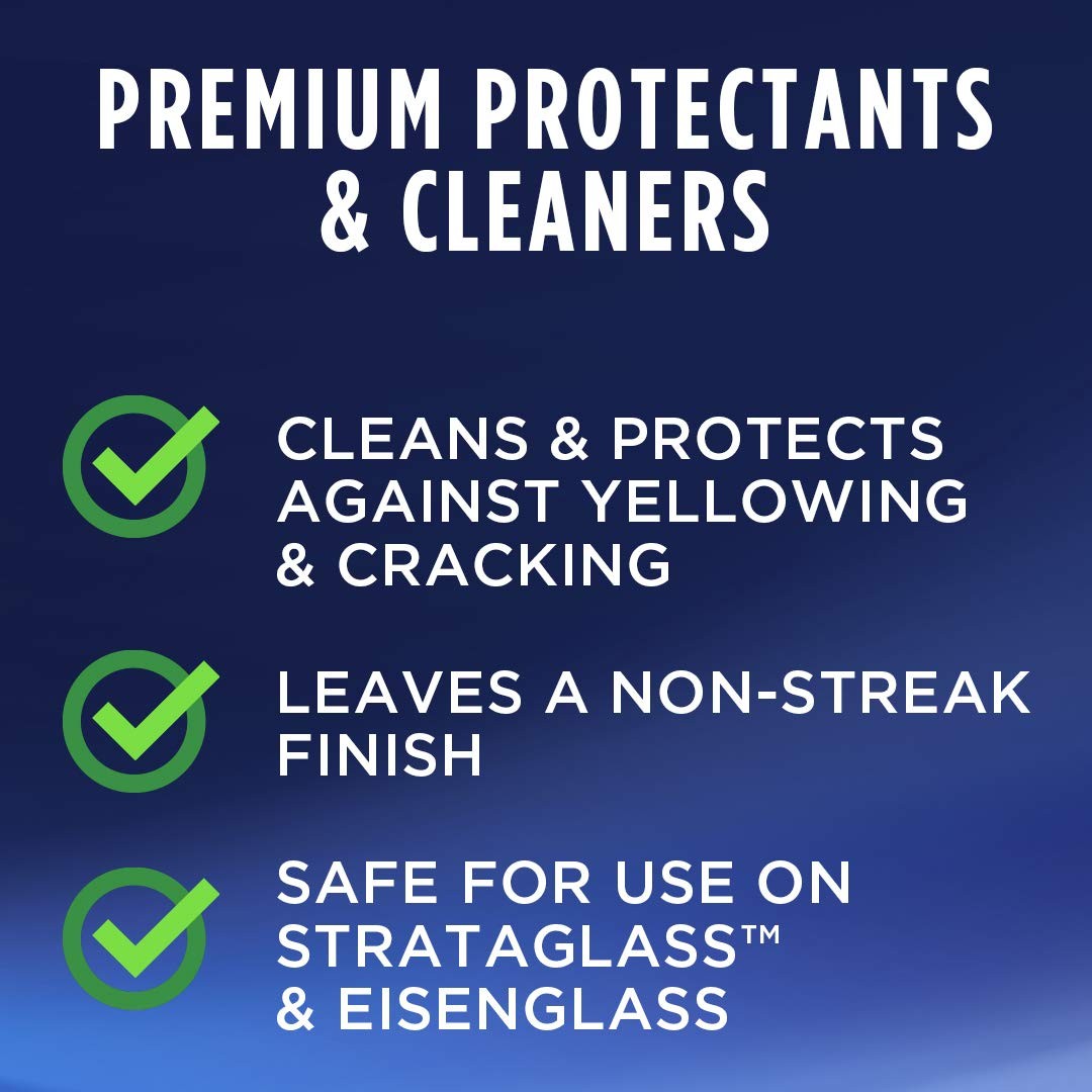 303 Products Marine Clear Vinyl Protective Cleaner, Clear Vinyl Window Cleane…
