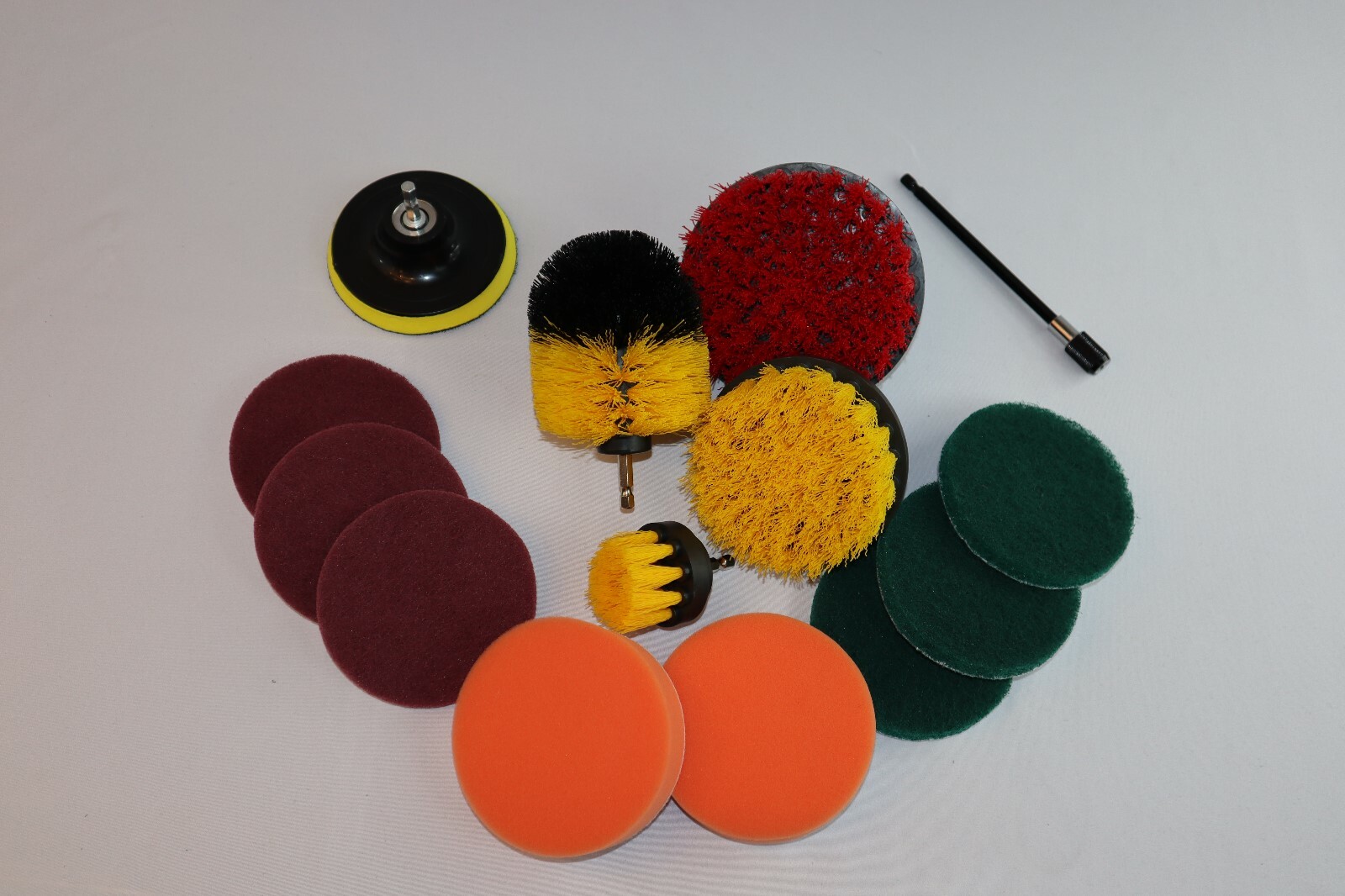 Ultimate 14 Piece Drill Scrub Brush Multi-Purpose Deep Cleaning Kit – SHIPS FREE