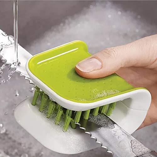 Blade Brush Knife & Cutlery Cleaner Brush Kitchen Washing Chopsticks Fork Brush