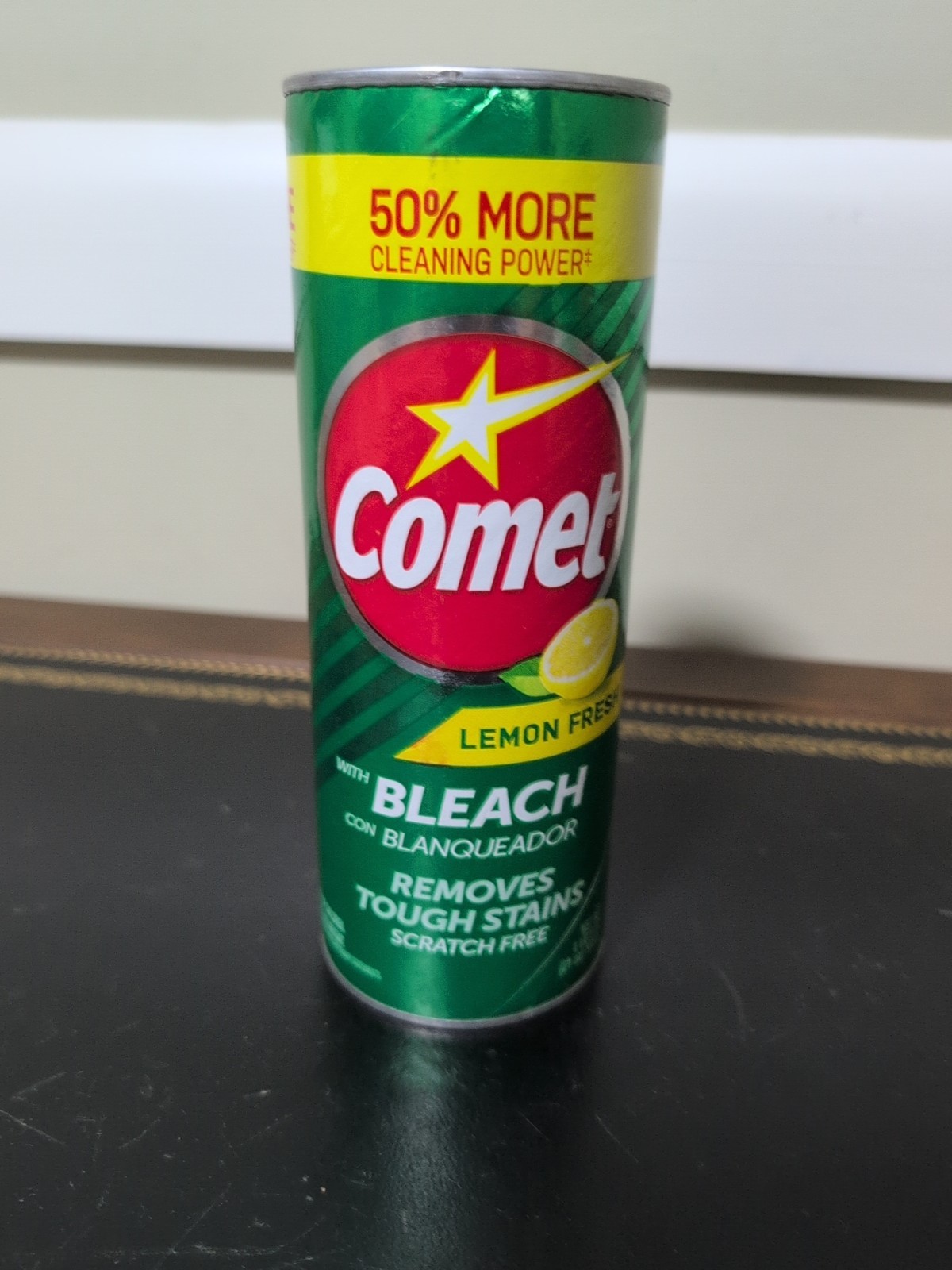 Comet Cleanser Powder with Bleach – Lemon Fresh Scent, 21oz (595g)