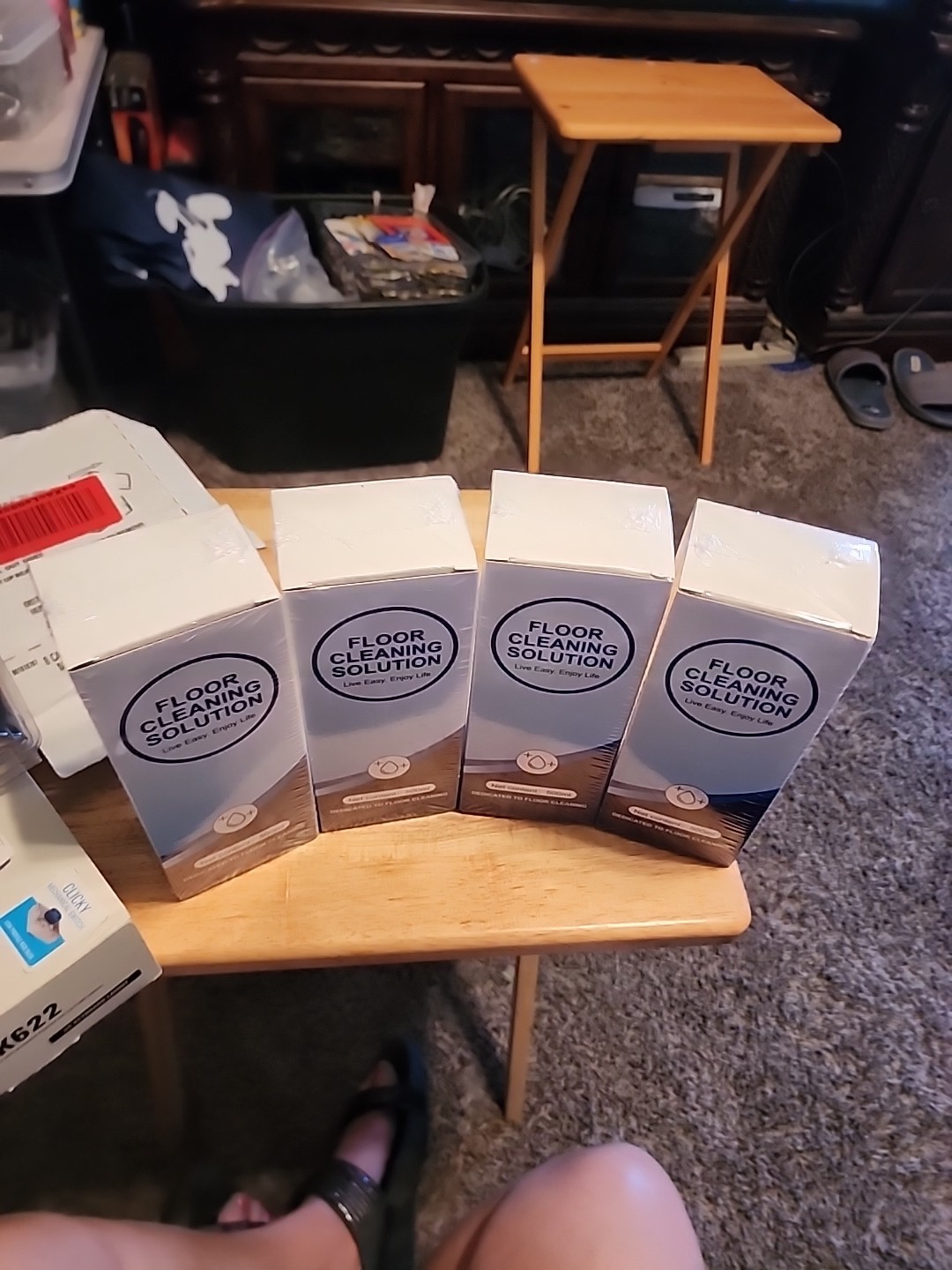Floor Cleaning Solution Hard Surface deodorizes, NEW Lot of 4 Sealed