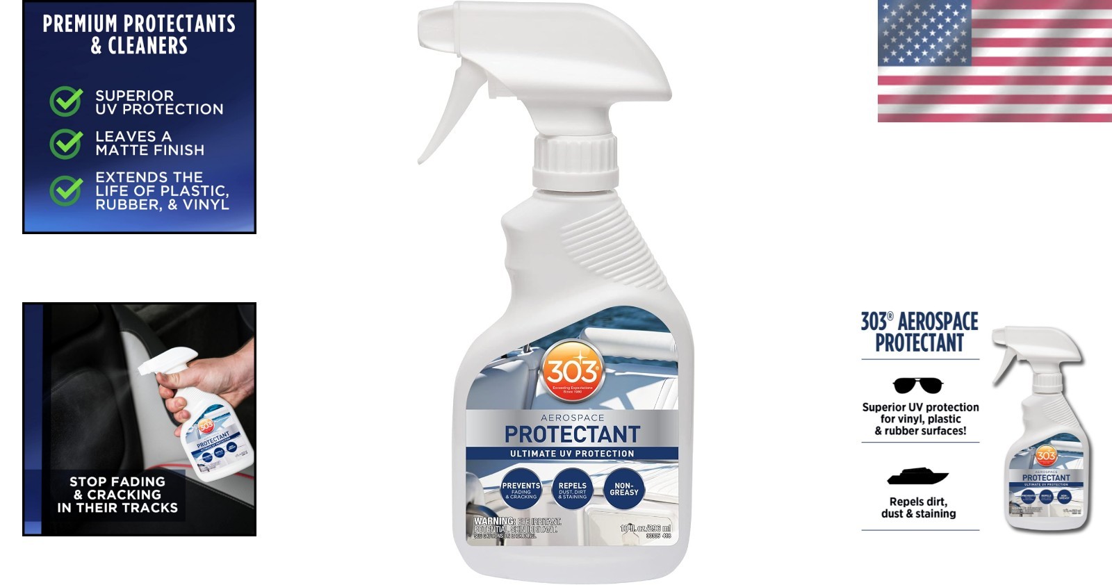 303 Products Marine Aerospace Protectant – UV Protection – Repels Dust, Dirt,…