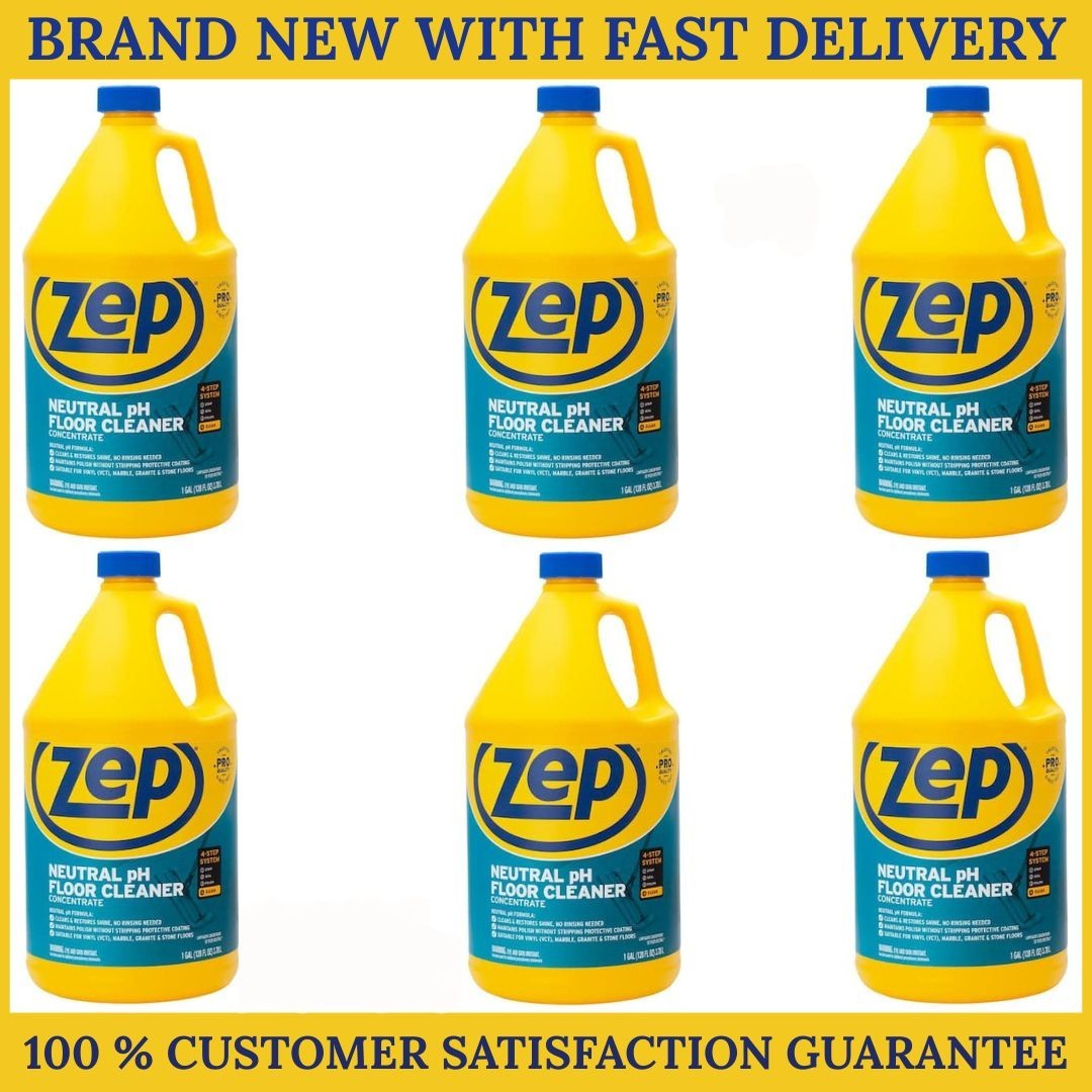 ZEP Neutral Floor Cleaner 1 Gal ZUNEUT128 (Pack of 1/4/6)