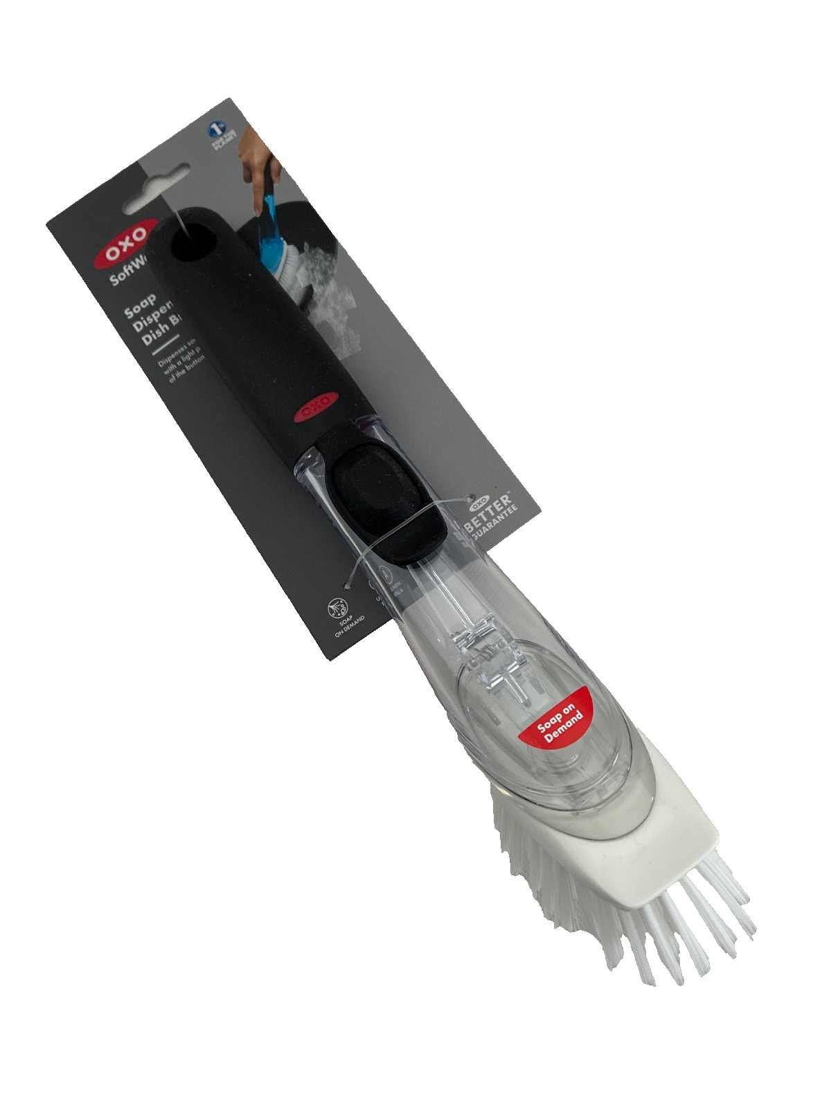New OXO Good Grips Soap Dispensing Dish Brush