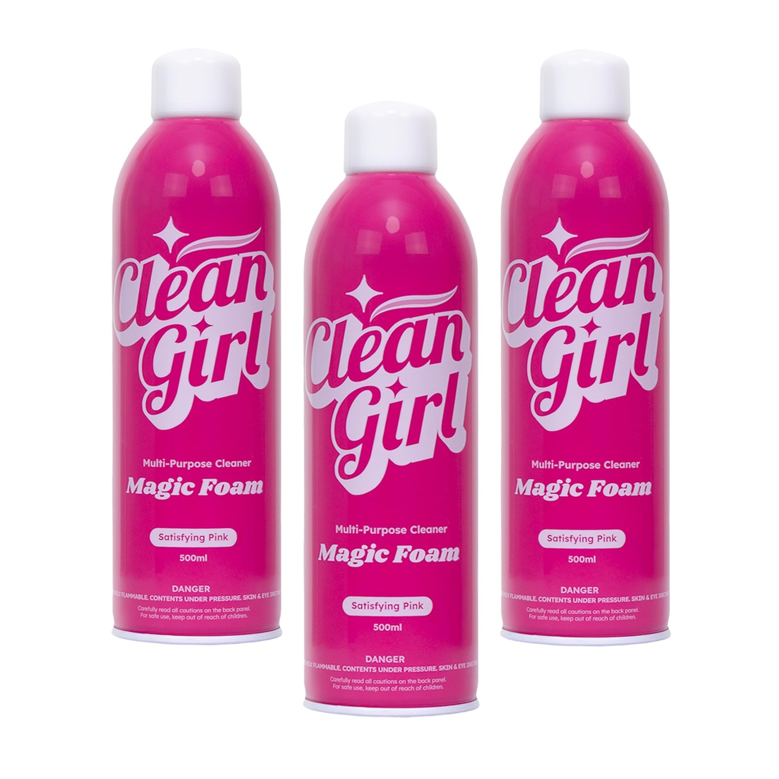 Magic Foam Multi Purpose Cleaner Spray, Pink Foam Bathroom Cleaner, Kitchen D…