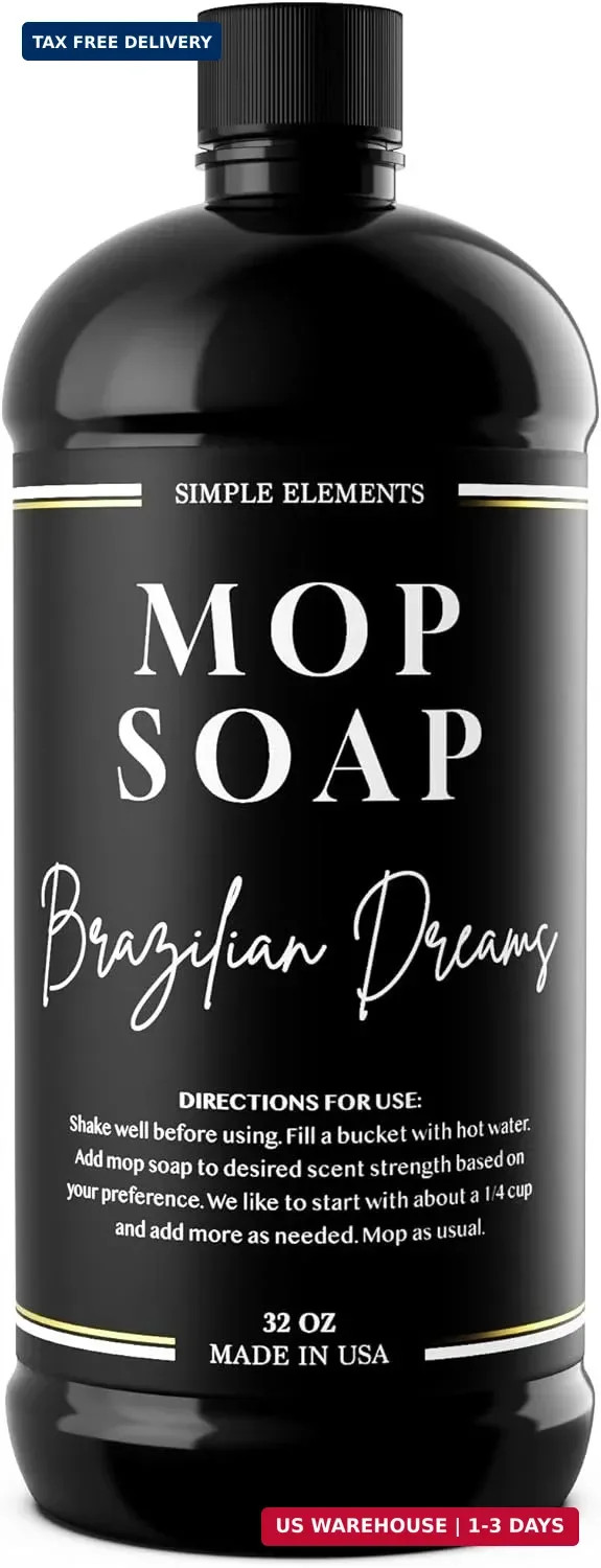 Luxury Mop Soap – Highly Scented Floor Cleaner, Concentrated Formula, No Streaks