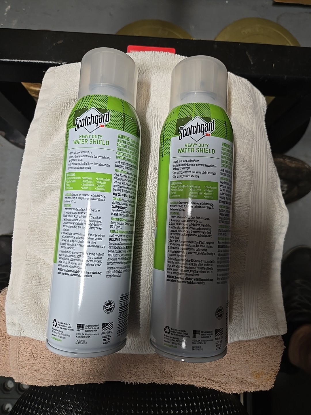 2 Pack Scotchgard Outdoor Water Shield, Water Repellent Spray for Outdoor 13 oz