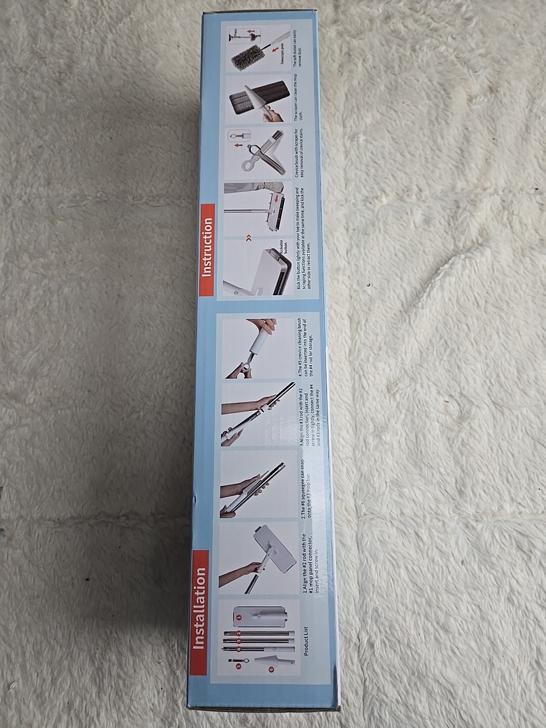 6 In 1 Household Cleaning Brush Kit