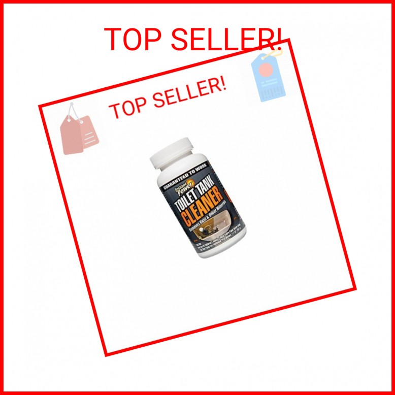 Instant Power Toilet Tank Cleaner – Bathroom Toilet Cleaning Powder Removes Rust
