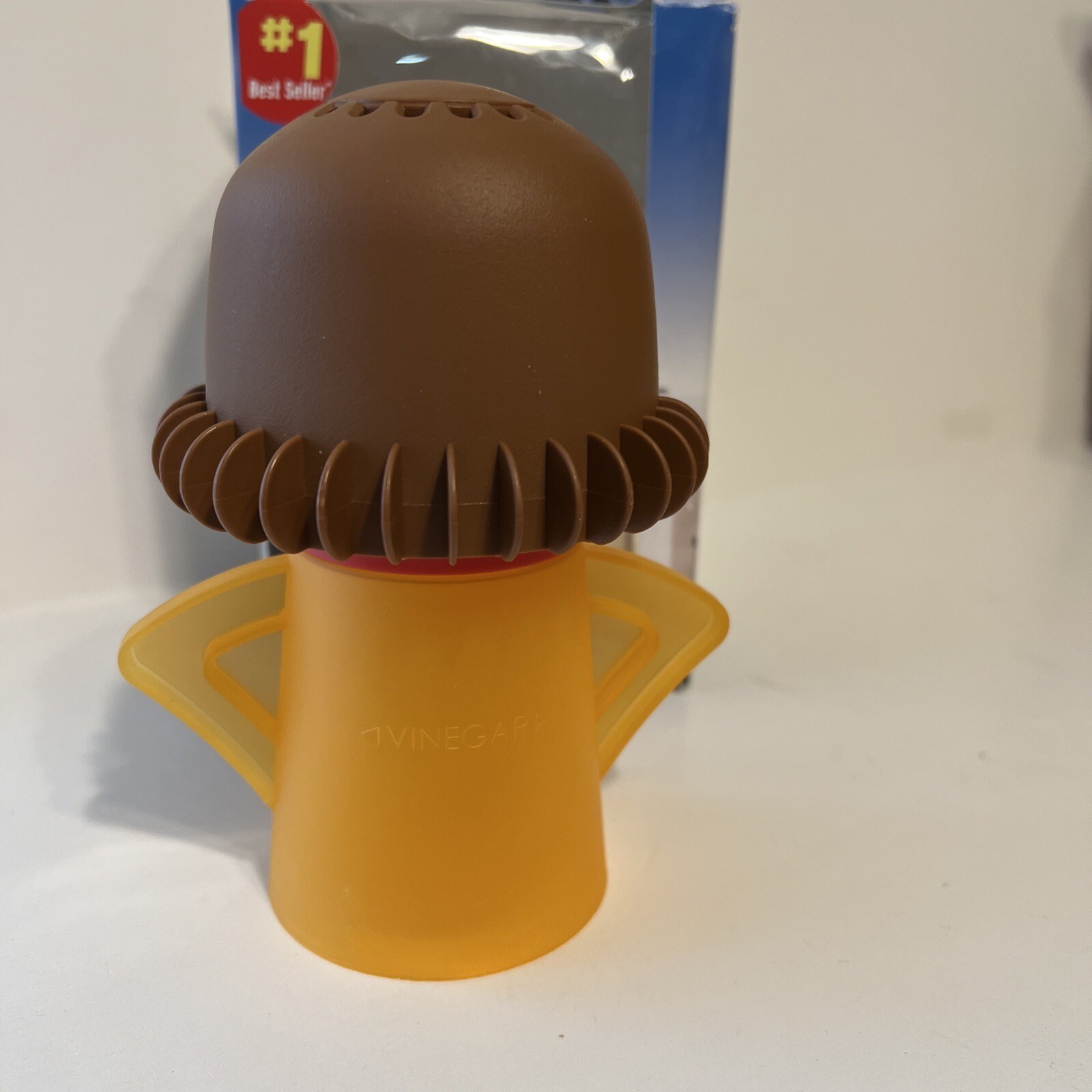 Angry Mama Microwave Cleaner Bulbhead dishwasher safe steams away stains odors