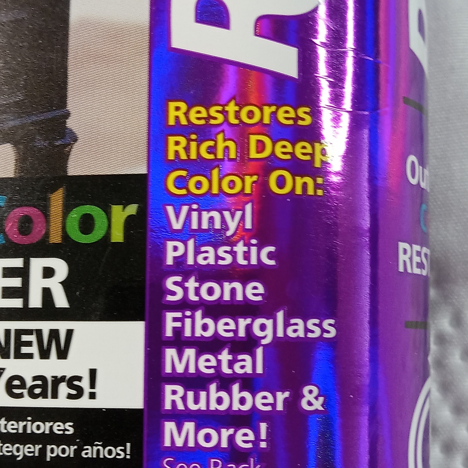 Rejuvenate Outdoor Color Restorer To Sun-Damaged Materials New 16 Fl Oz Sealed