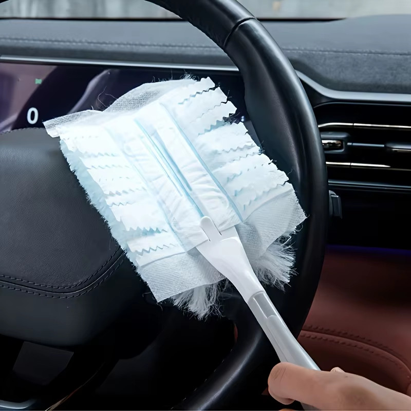 20/100Pcs Disposable Duster Refills Handle Not Included Electrostatic Duster Clo