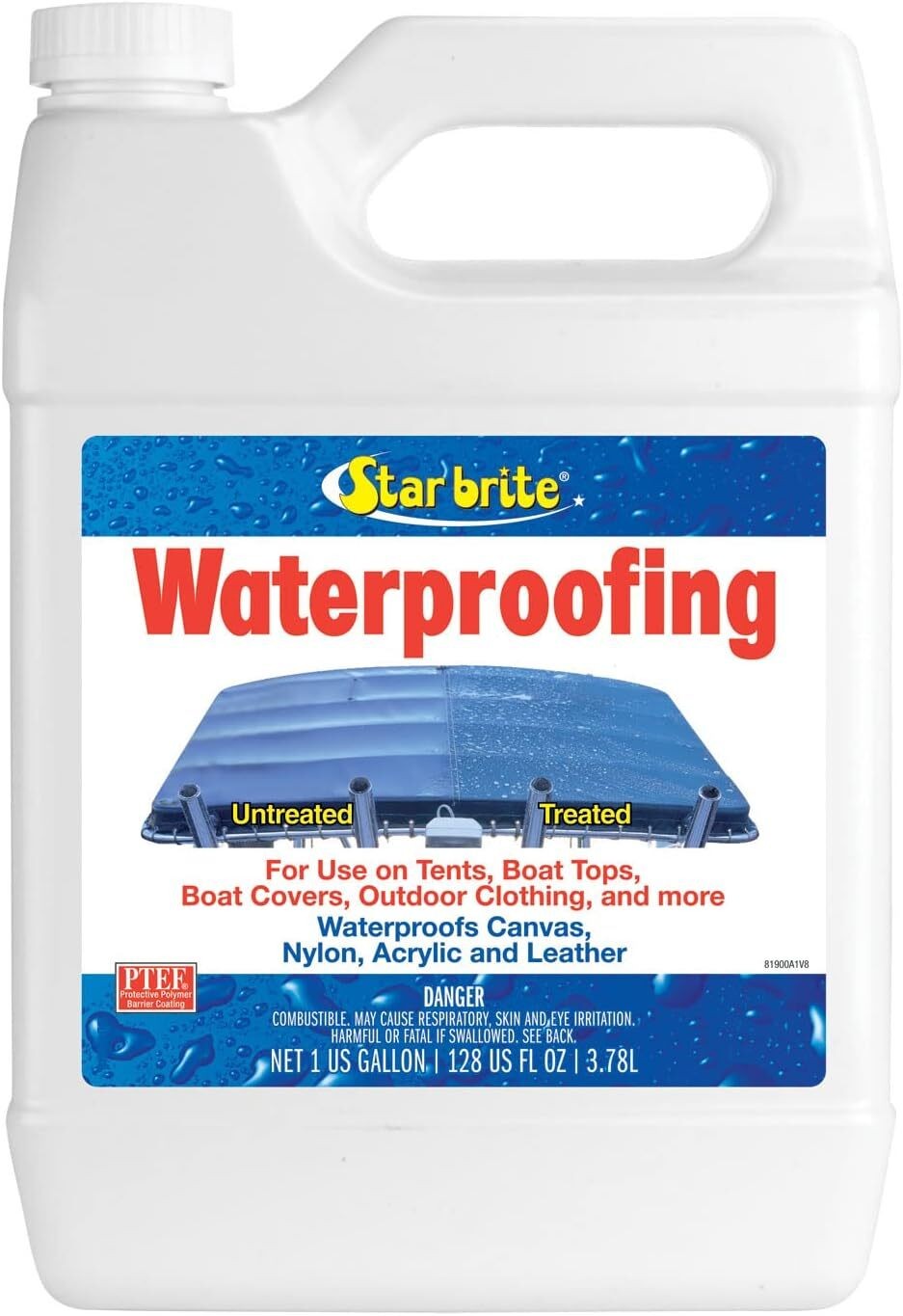 Waterproofing Spray Boat Car Cover Stain Repellent UV Protection Awning Outdoor