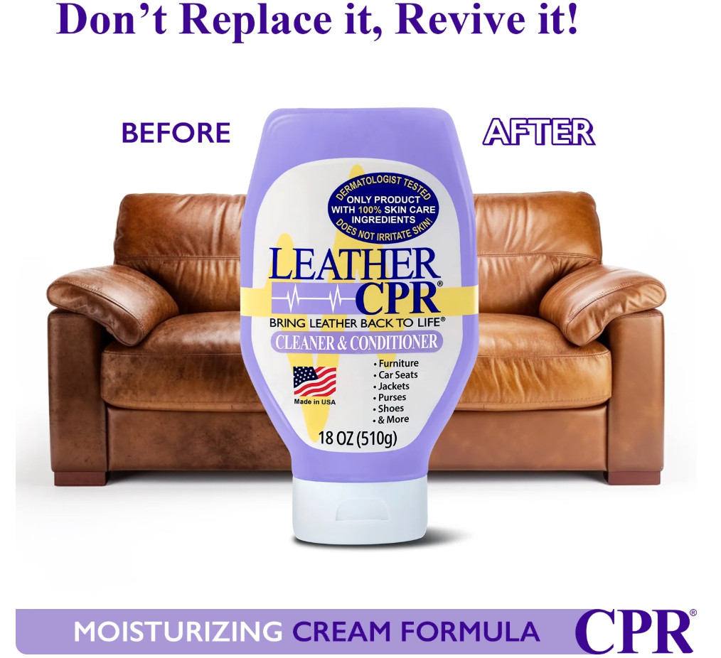 CPR Leather Cleaner & Conditioner AS SEEN ON TV 18oz SEALED
