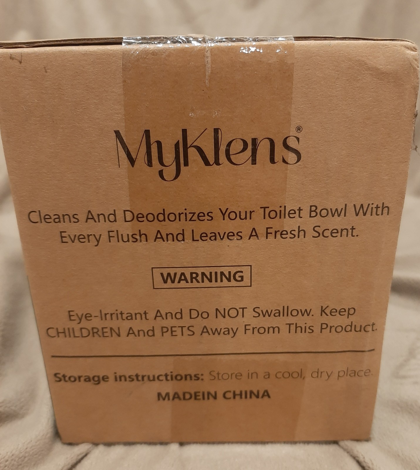 MyKlens Automatic Toilet Bowl Cleaner Tabs Pine Green Qty 40Pcs