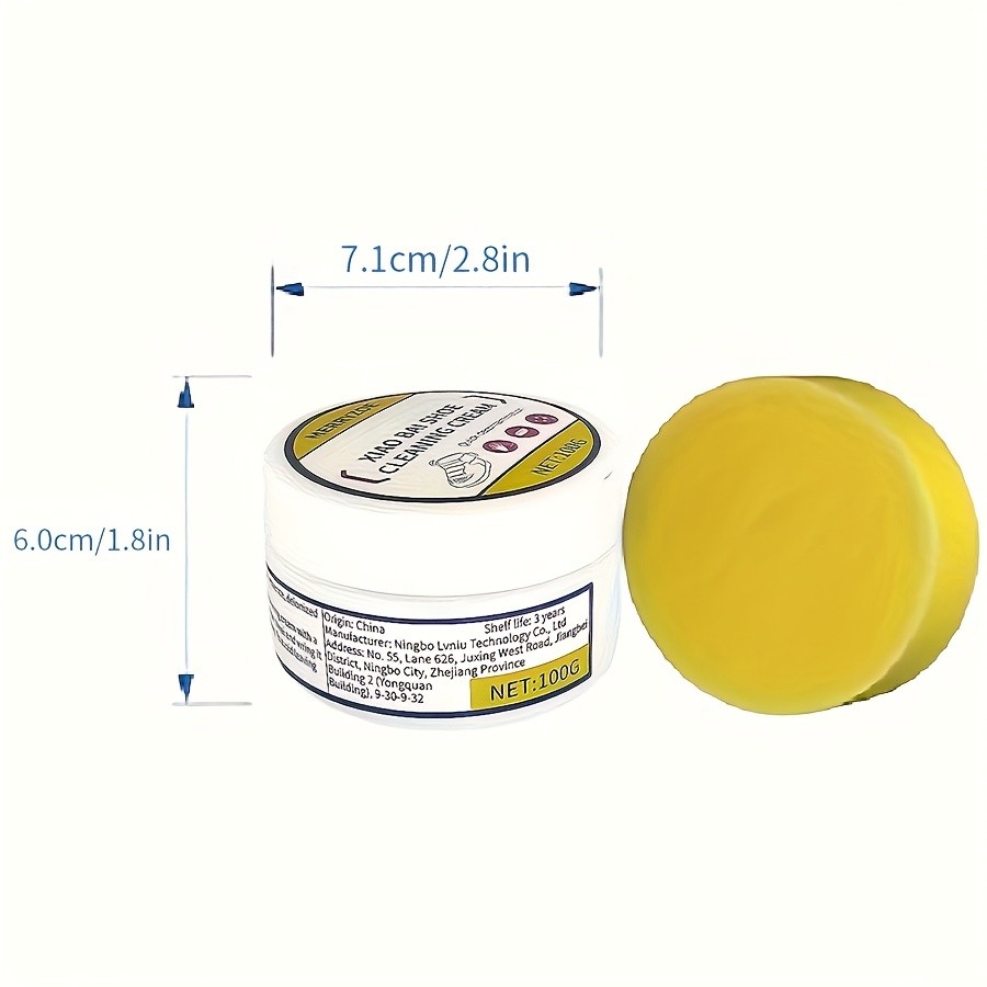 Premium All-Purpose Cleaning Cream for Footwear, Synthetic Leather, And…