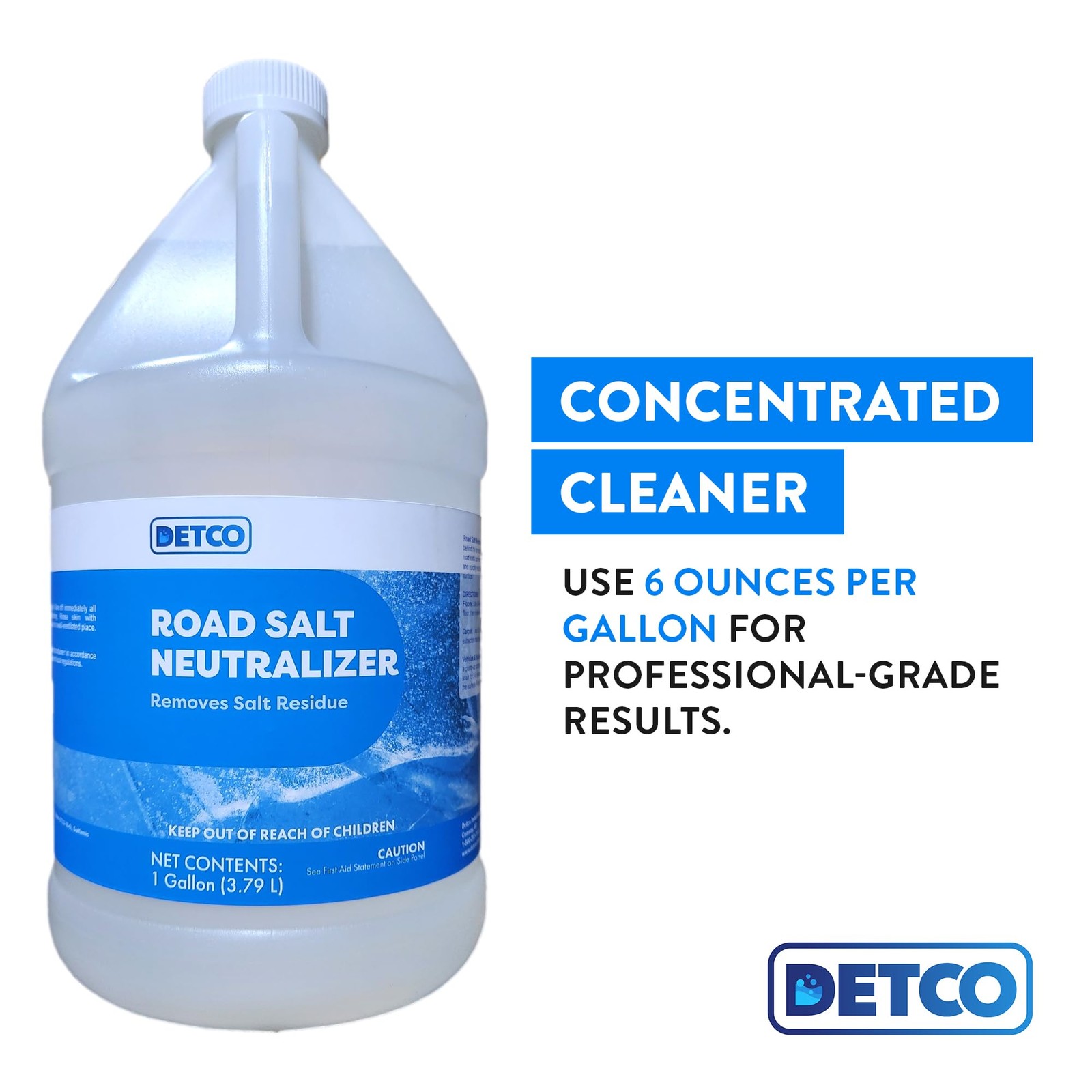 Road Salt Neutralizer -Neutralizes Salt’s Corrosive Films, Paint Metal Protectiv