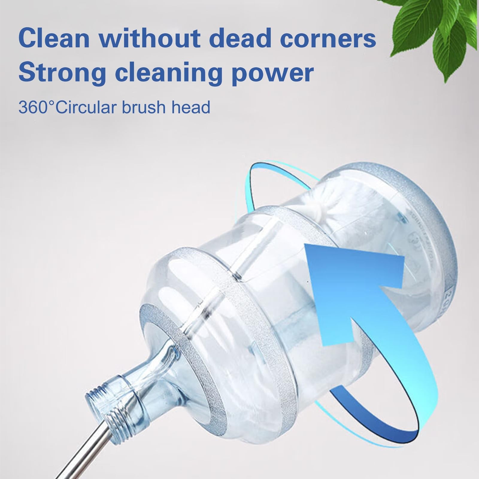 4 Pcs Water Bottle Brushes for Cleaning, 28.7” and 25.5” Stainless Steel Lo…