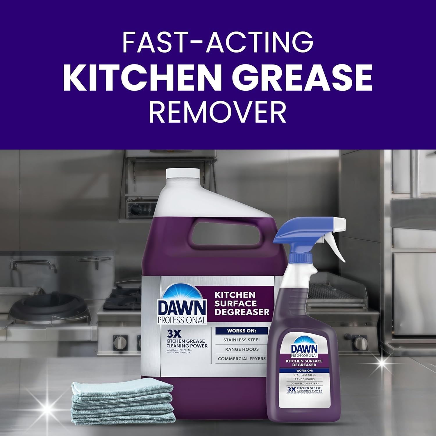 Dawn Professional Heavy Duty Degreaser 32 Fl Oz Pack of 6 Multi Surface Cleaner