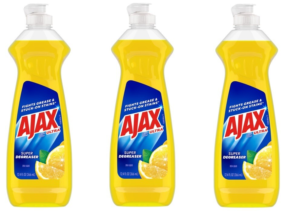 Ajax Ultra Super Degreaser Lemon 12.4oz (3 Pack)